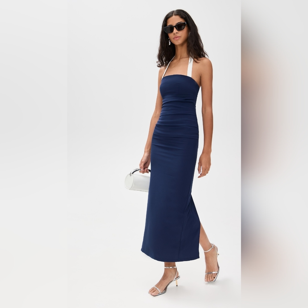 Lioness 1999 Maxi Dress Color: Navy Size: XXXXL Qty: 01